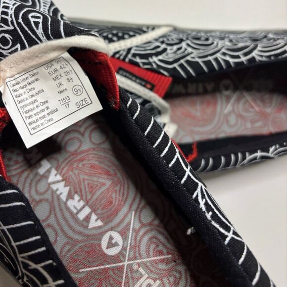 STPL x Airwalk Slip On Vintage 2009 Classic Shoe SKATE Wearable Art Jeff Staple main image 4